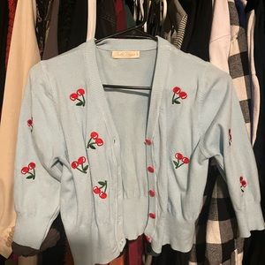 Cherry cardigan
